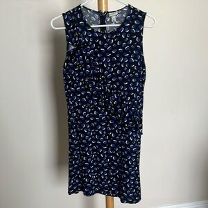 Black and blue short dress